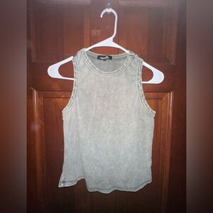 Casual Gray Tank Top